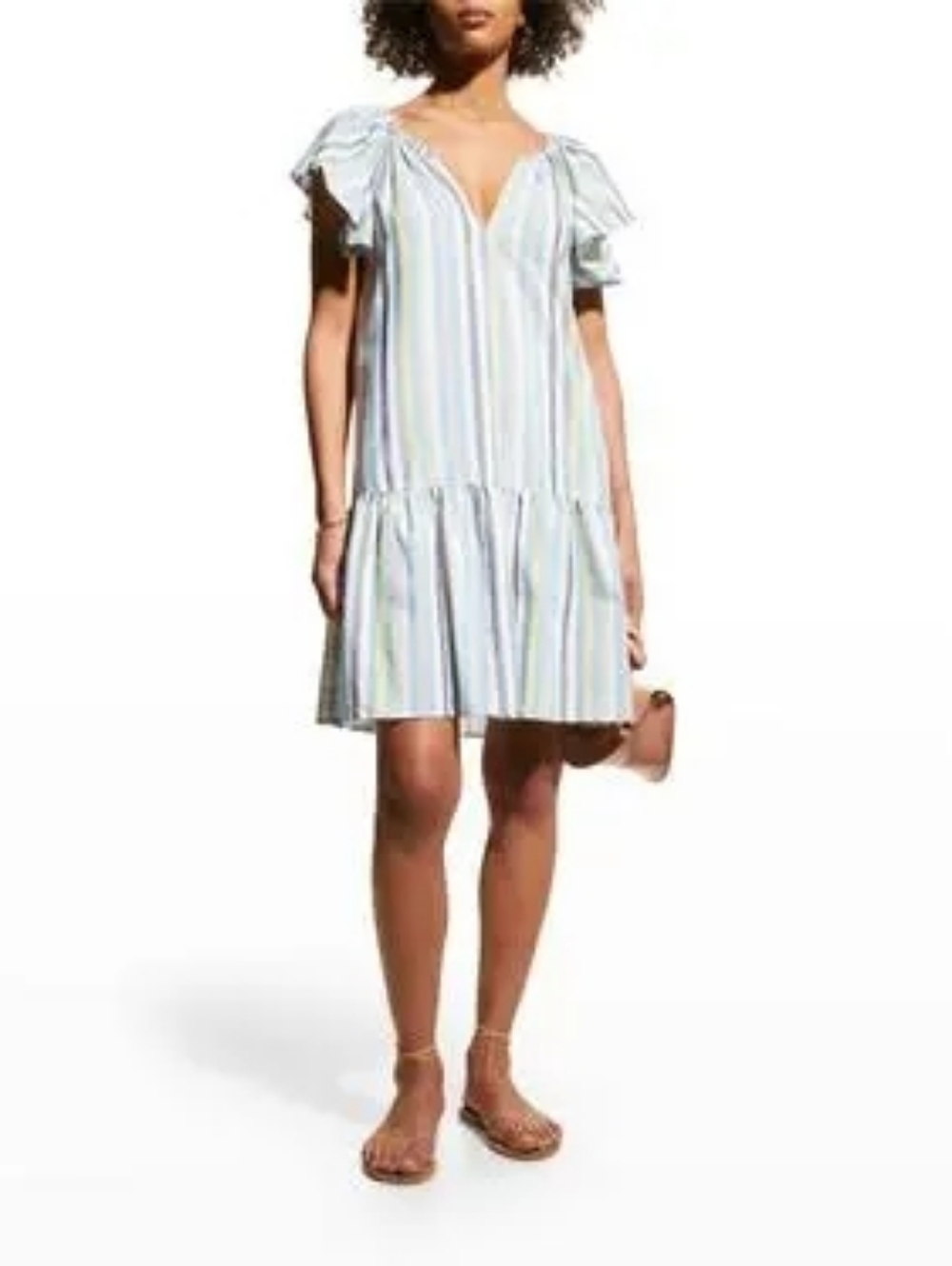 Finley Hattie Striped Ruffle Dress Emerson Stripe